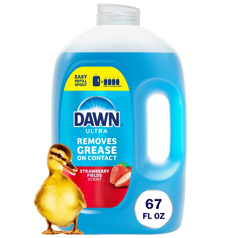 Dawn Strawberry Fields Ultra Dish Soap Refills - 67 fl oz