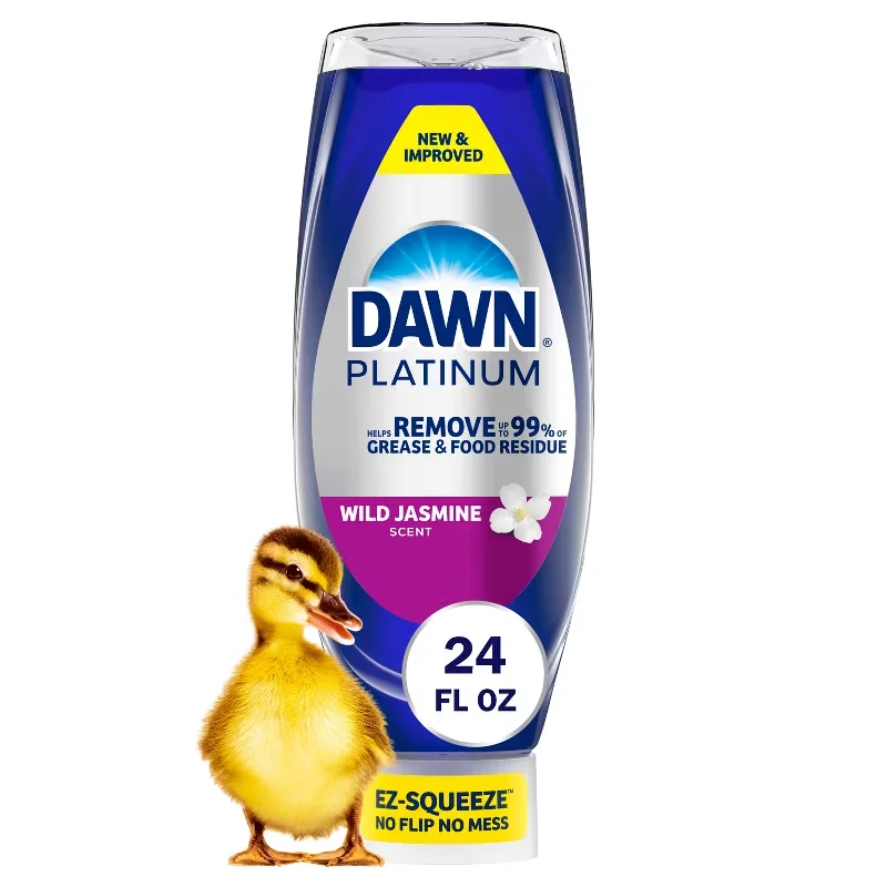 Dawn Platinum Ez Squeeze Liquid Dish Soap Wild Jasmine - 24 fl oz